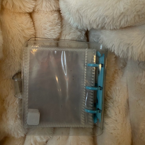 Clear $1000 Savings Challenge Binder - Teal Accent - Picture 2 of 5